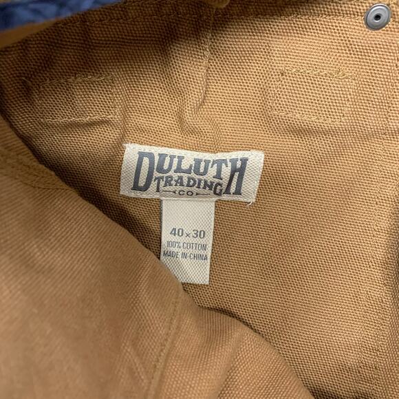 Duluth Trading Cotton Duck Workwear Pants Sz 40 x 32 - Picture 7 of 8